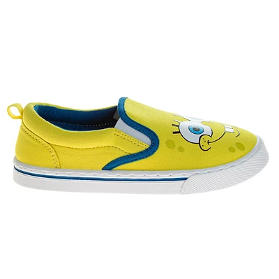 Nickelodeon Kids' SpongeBob SquarePants Low Top Canvas Shoes
