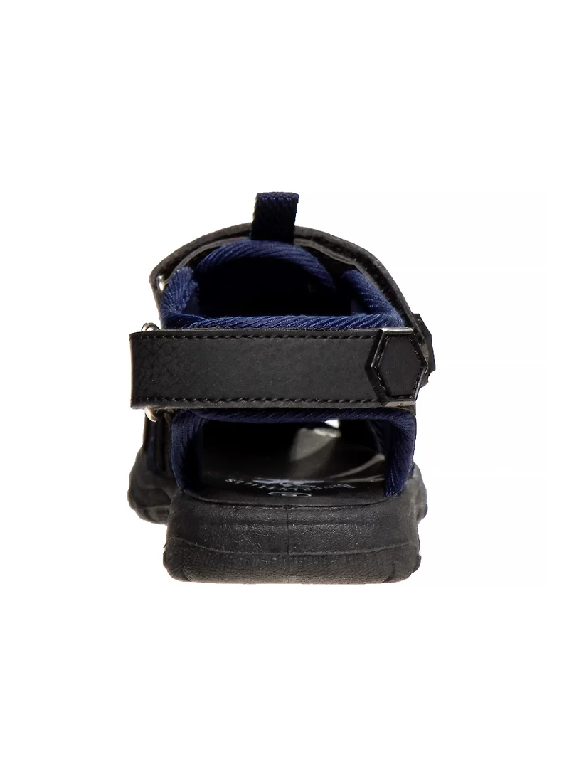 Beverly Hills Polo Club Boys' Closed Toe Summer Sport Sandals