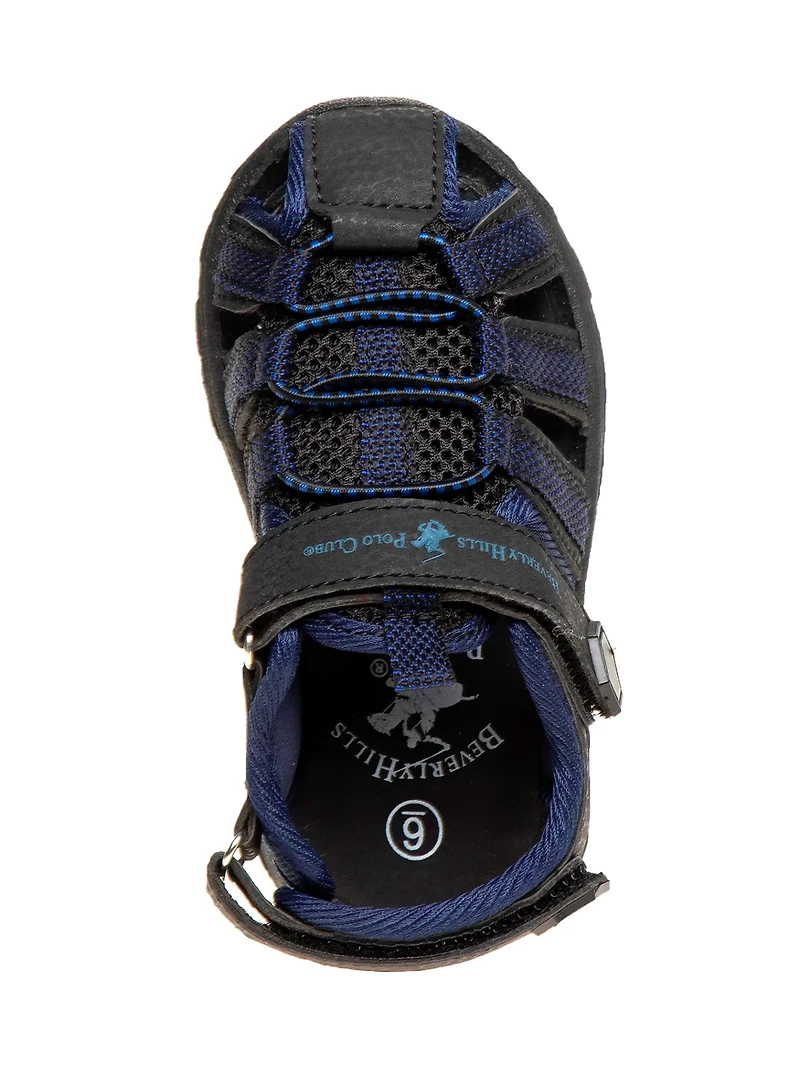 Beverly Hills Polo Club Boys' Closed Toe Summer Sport Sandals