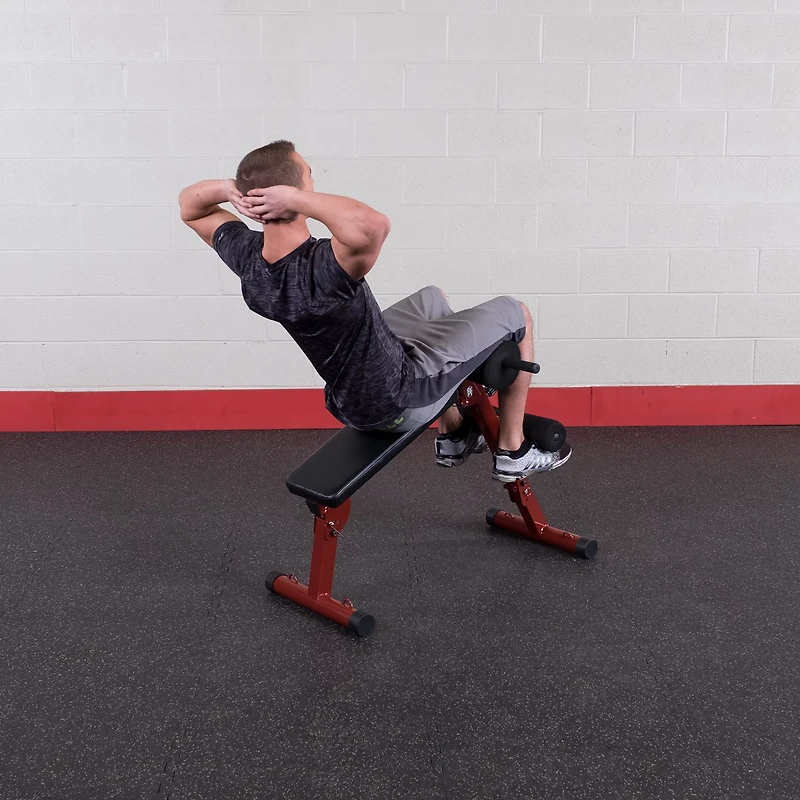 Body-Solid Best Fitness Ab Board Hyperextension Bench
