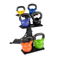 Body-Solid 3-Pair Kettlebell Rack