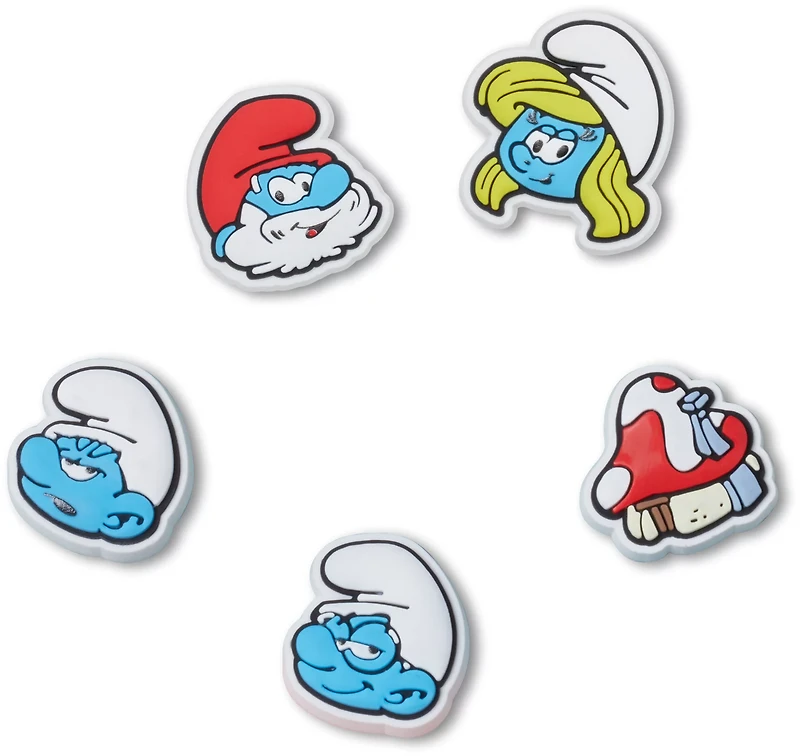 Crocs Jibbitz Smurfs 5-Pack