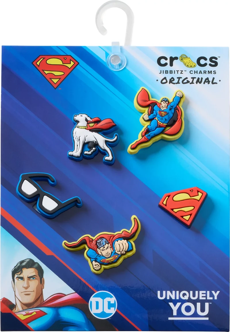 Crocs Superman Jibbitz 5-Pack
