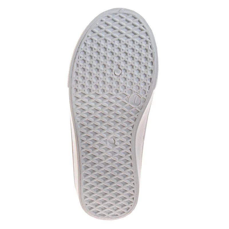 Laura Ashley Toddler Girls' Glitter Hook and Loop Closure Shoes