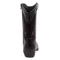Kensie Girl Side-Zip Cowgirl Boots