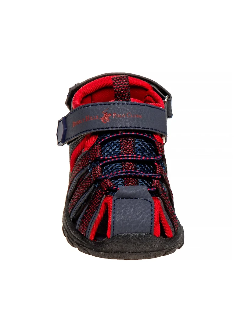 Beverly Hills Polo Club Boys' Closed Toe Summer Sport Sandals