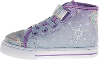 Disney Toddler Girls' Frozen Anna and Elsa High Top Shoes