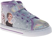 Disney Toddler Girls' Frozen Anna and Elsa High Top Shoes
