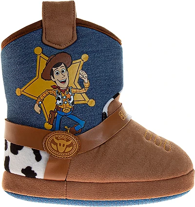 Disney Pixar Toddler Boys' Toy Story Bootie Slippers