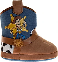 Disney Pixar Toddler Boys' Toy Story Bootie Slippers