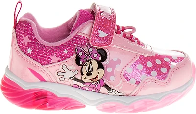 Disney Toddler Girls' Minnie Mouse White Light Shoes