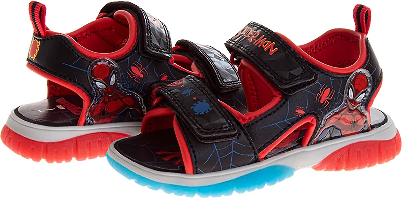Marvel Toddler Boys' Spider-Man Open-Toe Sport Sandals
