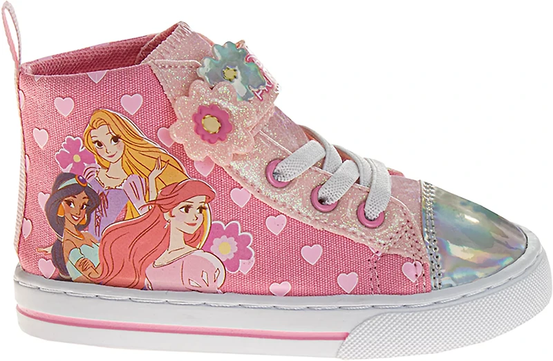 Disney Toddler Girls' Princess High-Top Shoes
