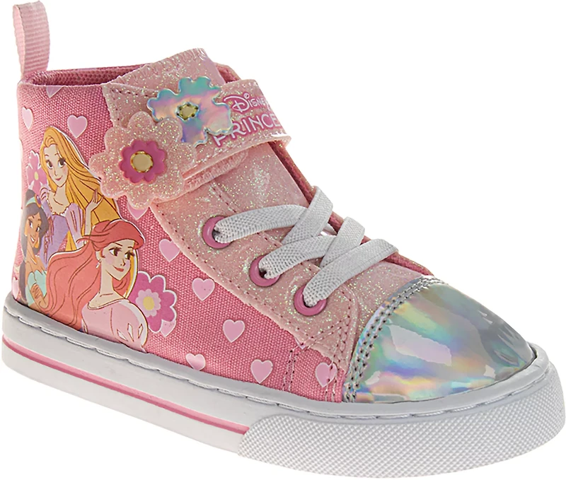 Disney Toddler Girls' Princess High-Top Shoes