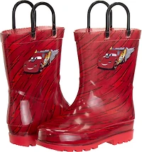 Disney Pixar Toddler Boys' Cars Lightning McQueen Rain Boots