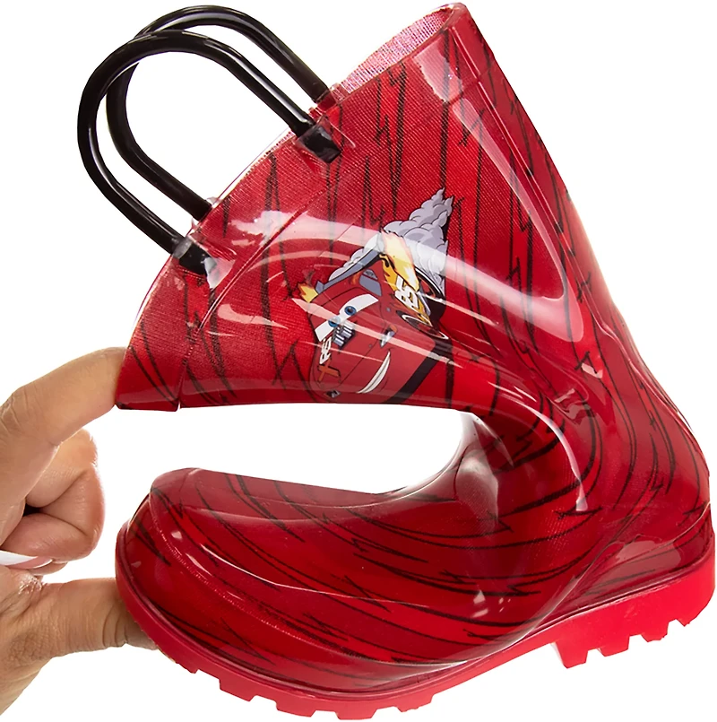 Disney Pixar Toddler Boys' Cars Lightning McQueen Rain Boots