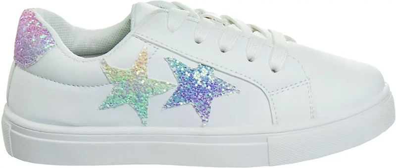 Kensie Girl Glitter Lace-Up Shoes