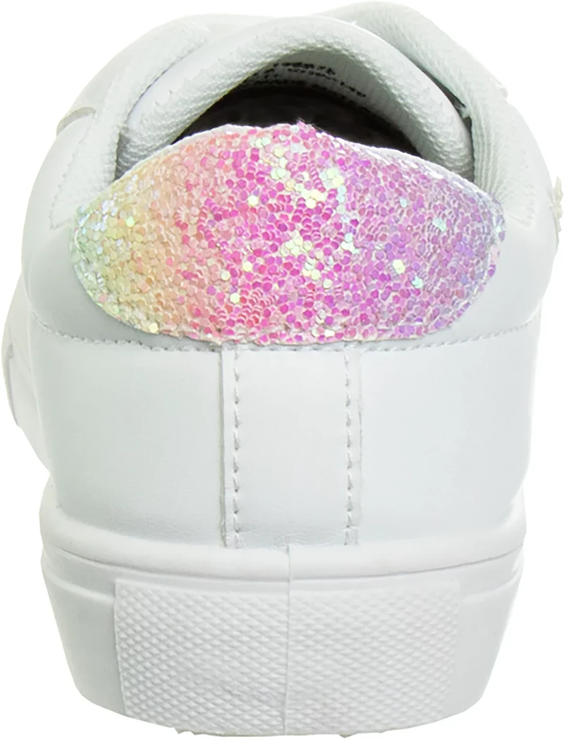 Kensie Girl Glitter Lace-Up Shoes