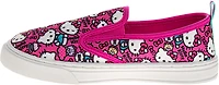 Hello Kitty Girls' Canvas Slip-On Shoes