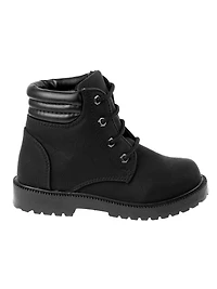 Rugged Bear Kids' Casual Lace-Up Boots