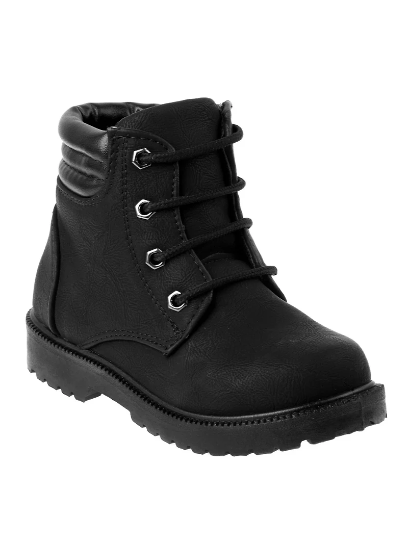 Rugged Bear Kids' Casual Lace-Up Boots