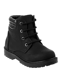 Rugged Bear Kids' Casual Lace-Up Boots