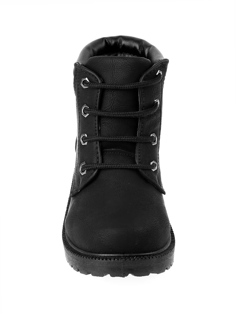 Rugged Bear Kids' Casual Lace-Up Boots