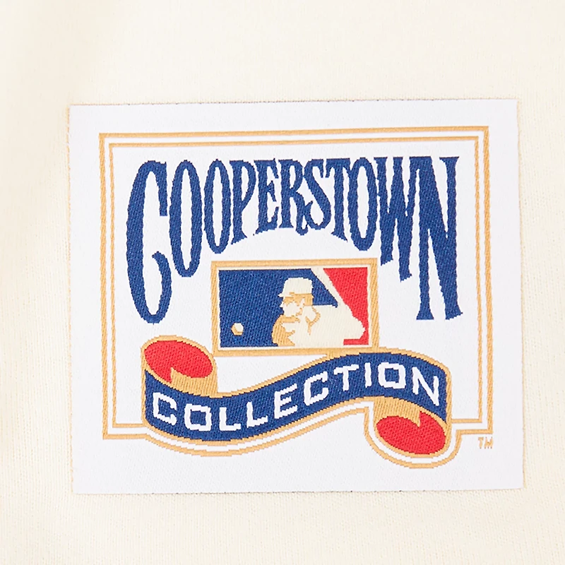 Pro Standard Boys' Atlanta Braves Retro Classic BB Striped Rib Short Sleeve T-shirt