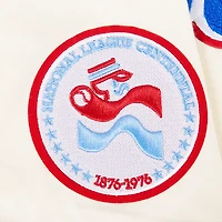 Pro Standard Boys' Atlanta Braves Retro Classic BB Striped Rib Short Sleeve T-shirt