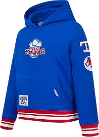 Pro Standard Boys' Texas Rangers Retro Classic BB Rib Fleece Long Sleeve Hoodie