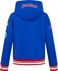 Pro Standard Boys' Texas Rangers Retro Classic BB Rib Fleece Long Sleeve Hoodie