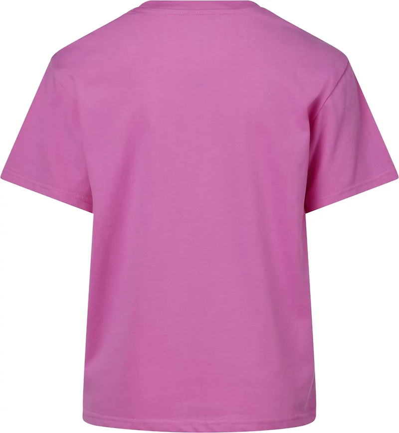 BCG Girls' Lifestyle Cotton Boxy Butterflies T-shirt