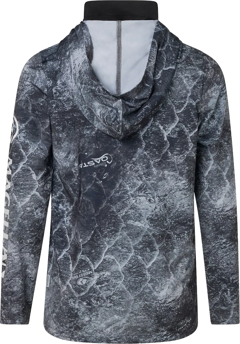 Magellan Outdoors Boys' Mossy Oak Coastal Gaiter Hoodie