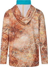 Magellan Outdoors Boys' Mossy Oak Coastal Gaiter Hoodie
