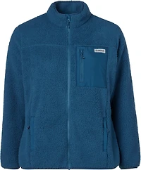 Magellan Outdoors Women's Plus Campfire Fleece Sherpa Jacket