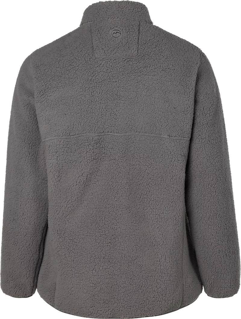 Magellan Outdoors Women's Plus Campfire Fleece Sherpa Jacket