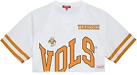 Mitchell & Ness Women's University of Tennessee Volunteers Cropped Fashion Short Sleeve Jersey
