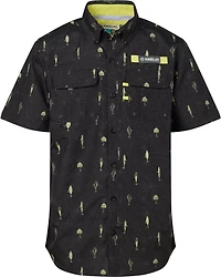 Magellan Outdoors Boys’ Laguna Madre Halloween Tangled Lures Fishing Shirt