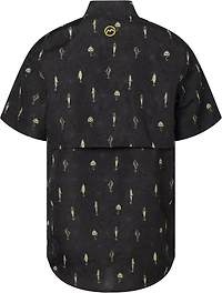 Magellan Outdoors Boys’ Laguna Madre Halloween Tangled Lures Fishing Shirt