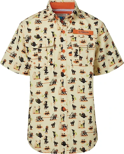 Magellan Outdoors Boys’ Laguna Madre Halloween Trick Or Treat Fishing Shirt