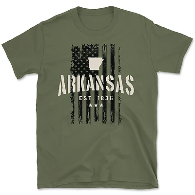 State Life Men's AR Freedom Flag T-shirt