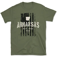 State Life Men's AR Freedom Flag T-shirt