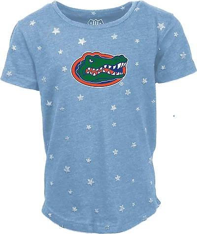 Wes & Willy Girls' Florida Shimmer Star T-shirt