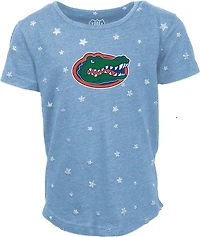 Wes & Willy Girls' Florida Shimmer Star T-shirt