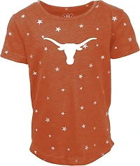 Wes & Willy Girls' Texas Shimmer Star T-shirt