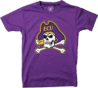 Wes & Willy Boys' East Carolina Primary Logo T-shirt