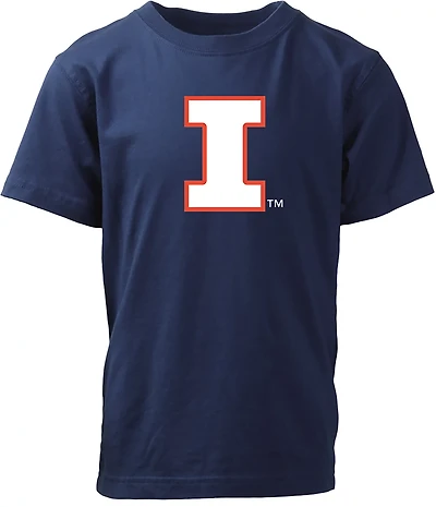 Wes & Willy Boys' Illinois Primary Logo T-shirt