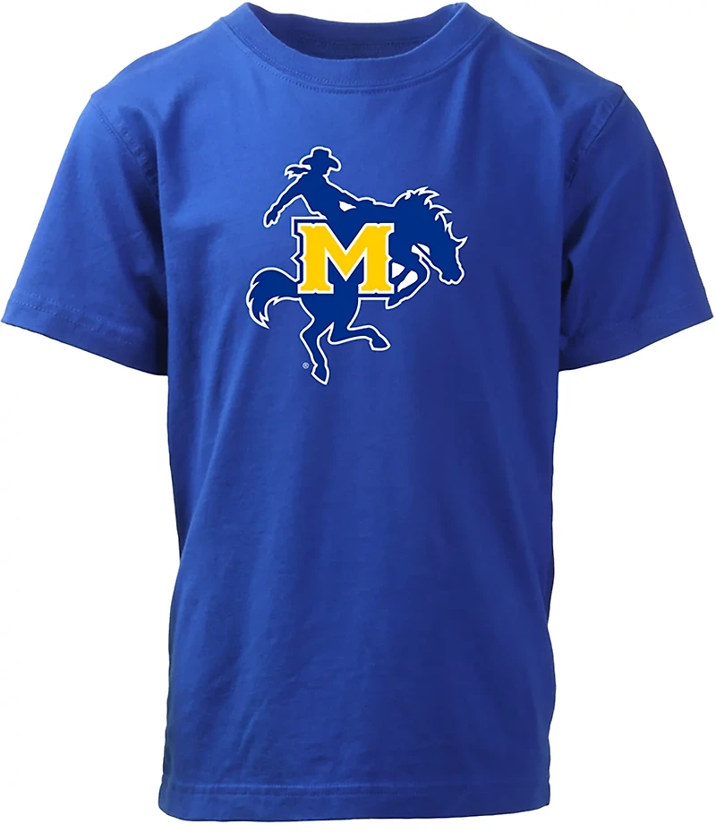 Wes & Willy Youth McNeese State Primary Logo T-shirt