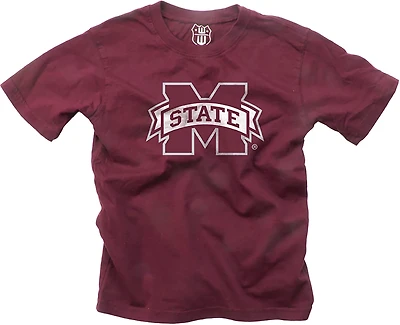 Wes & Willy Boys' Mississippi State Primary Logo T-shirt