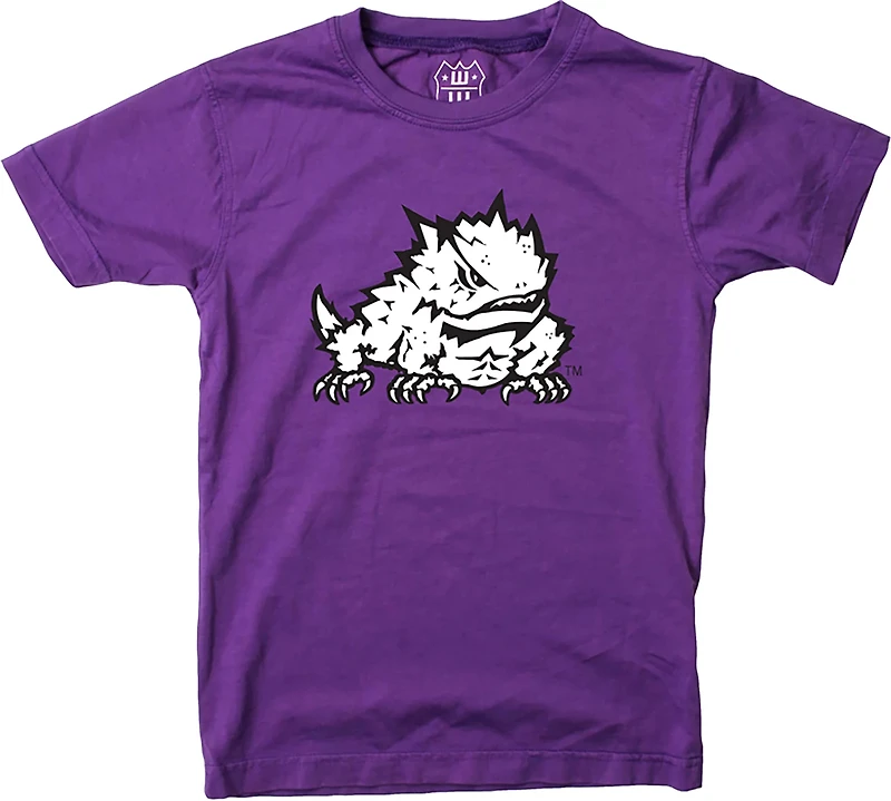 Wes & Willy Boys' TCU Primary Logo T-shirt
